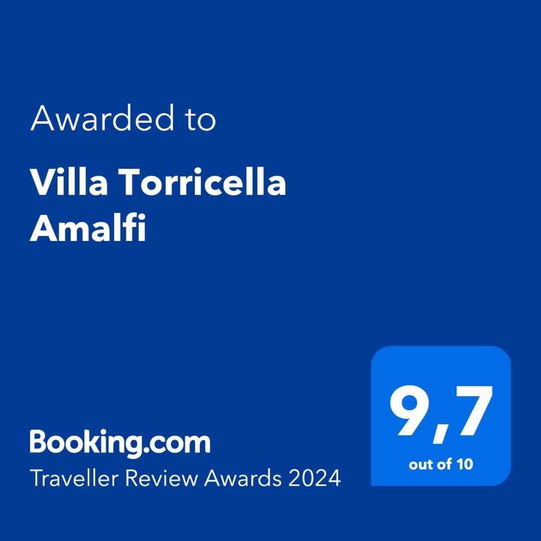 Villa Torricella Amalfi Bagian luar foto